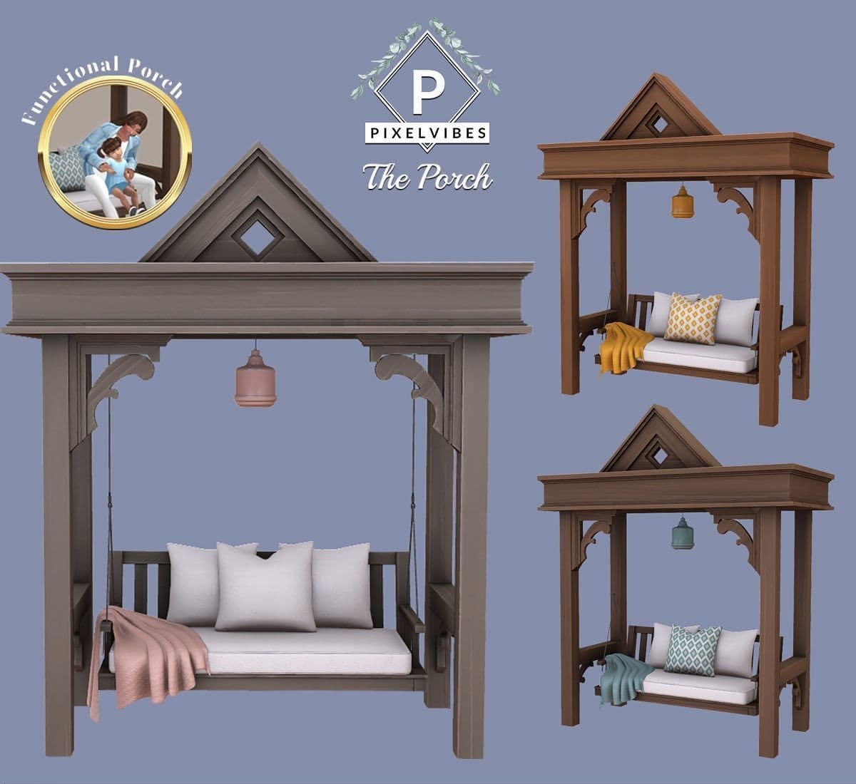 Скриншот мода Садовые качели The Porch